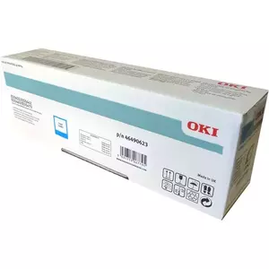 Cartus Toner Oki 46490623 6000 pagini Cyan imagine