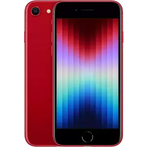 Telefon Mobil Apple iPhone SE 3 128GB Flash Nano SIM + eSIM 5G Red imagine