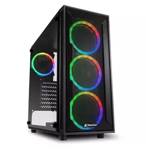 Carcasa PC Sharkoon TG4M RGB Black imagine