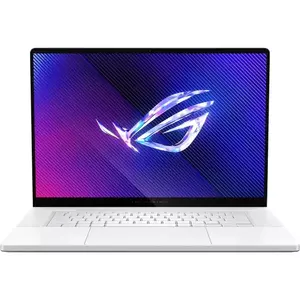 Notebook Asus ROG Zephyrus G16 GA605WV 16" 2.5K OLED 240Hz AMD Ryzen AI 9 HX 370 RTX 4060-8GB RAM 32GB SSD 1TB No OS Platinum White imagine