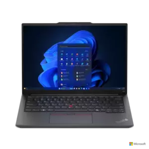 Notebook Lenovo ThinkPad E14 Gen6 14" WUXGA AMD Ryzen 5 7535HS RAM 32GB SSD 1TB No OS Black imagine