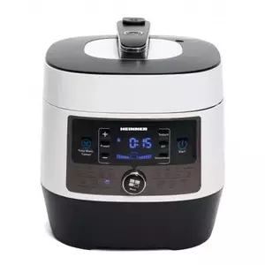 Multicooker cu gatire la presiune Heinner Alcarte HPCK-6WH 6L 15 programe Alb imagine