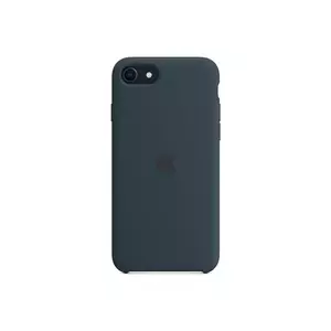 Husa de protectie Apple pentru iPhone SE Silicon Abyss Blue imagine