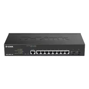 Switch D-Link DGS-2000-10P cu management cu PoE 8x1000Mbps-RJ45 + 2xSFP imagine