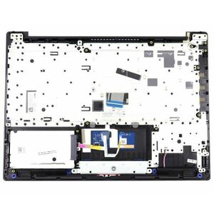 Tastatura Lenovo 5CB0R40359 Gri cu Palmrest Gri si TouchPad imagine