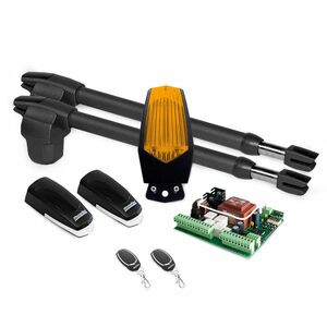 Kit automatizare poarta batanta Motorline LINCE 600 - 230V, 250 Kg/canat, 4 m/canat, 180 W imagine