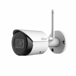 Camera supraveghere wireless IP WiFi Dahua IPC-HFW1430DS-SAW, 4 MP, IR 30 m, 2.8 mm, slot card, microfon, card 64 GB inclus imagine