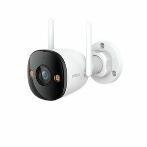 Camera supraveghere IP WiFi 6 cu iluminare duala IMOU Bullet 3 IPC-S3EP-5M0WE, 5 MP, 2.8 mm, IR/lumina alba 30 m difuzor si microfon, sirena 110dB, slot card imagine