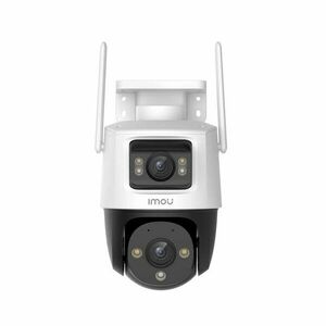 Camera supraveghere IP Wi-Fi cu lentila duala Full-Color IMOU Cruiser Dual IPC-S7XP-8M0WED, 5+3 MP, 2x 3.6 mm, IR/lumina alba 30 m, microfon si difuzor, slot card imagine