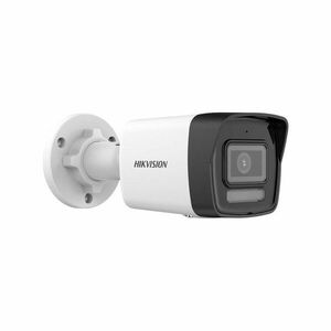 Camera de supraveghere IP exterior Hikvision Hybrid Light DS-2CD1043G2-LIU, 4 MP, IR/lumina alba 30 m, 2.8 mm, microfon, PoE imagine