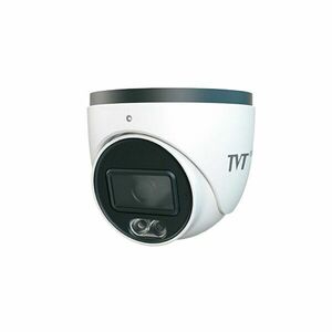 Camera supraveghere dome TVT TD-7554AS2(AU/WR2), 5 MP, 3.6 mm, lumina alba 30 m, microfon imagine