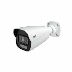 Camera supraveghere exterior IP TVT TD-9442S4-C(D/PE/AW3), 4 MP, 2.8 mm, IR 50 m, lumina alba 40 m, microfon, slot card, PoE imagine