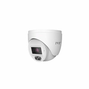 Camera supraveghere IP Dome TVT TD-9540S4L-C(D/PE/AW1), 4 MP, 2.8 mm, IR 30 m, lumina alba 20 m, microfon, PoE imagine