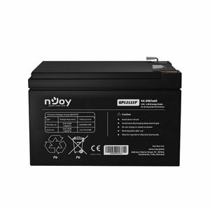 Acumulator AGM nJoy GP12122F, 12V, 44.5W / celula imagine