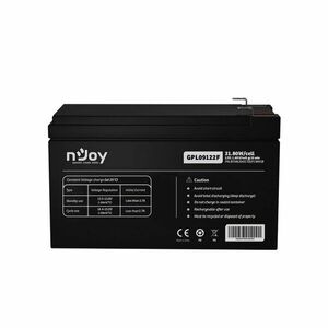 Acumulator AGM nJoy GPL09122F, 12V, 31.80W / celula imagine