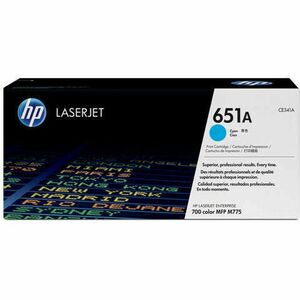 CE341A Toner Cartridge 651A Cyan imagine