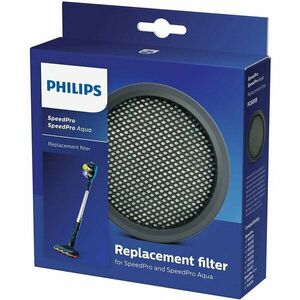 Filtru de schimb Philips FC8009/01 pentru aspirator vertical, compatibil cu SpeedPro & SpeedPro Aqua, lavabil imagine