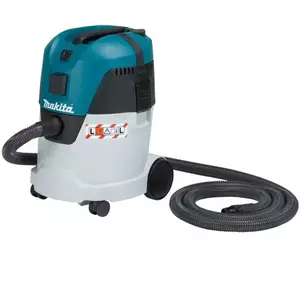 Aspirator umed/uscat Makita VC2512L, 1000 W, 3600 l/m debit aspiratie, 32 mm diametru furtun, 21 l volum rezervor imagine