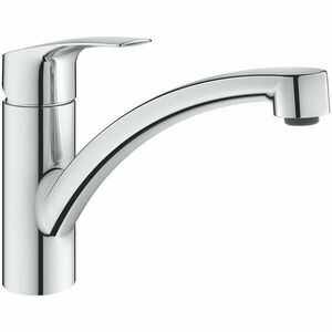 Baterie bucatarie monocomanda, cu pipa joasa, crom, Grohe Eurosmart New imagine