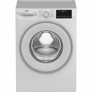 Masina de spalat rufe Beko B3WFU7744WB, 7 kg, 1400 RPM, Clasa A, Motor ProSmart Inverter, SteamCure, Recycled Tub, Homewhiz through Bluetooth, AddXtra, Alb imagine