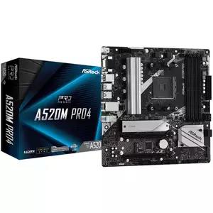 Placa de baza AsRock A520M PRO4 , Socket AM4 imagine