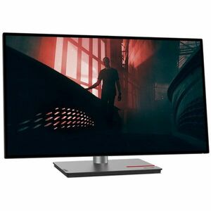 Monitor IPS LED Lenovo ThinkVision 27 P27h-30, OHD 2560 x 1440, HDMI, DisplayPort, Pivot Negru imagine