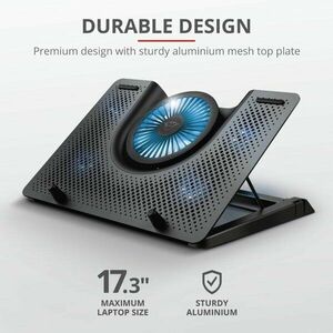 GXT 1125 Quno Laptop Cool Stand, Max. laptop size 17 imagine