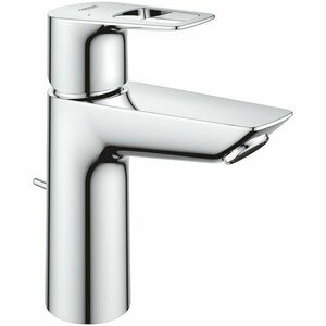 Baterie lavoar Grohe Bauloop 23762001, marimea M, monocomanda, 3/8'', Crom imagine