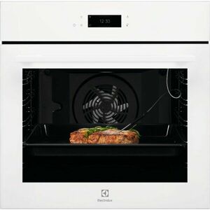 Cuptor incorporabil Electrolux SenseCook EOE8P39WV, Electric, 72 L, 17 functii, Wi-Fi, Autocuratare pirolitica, Grill, Display TFT Touch, Sonda temperatura, Alb imagine