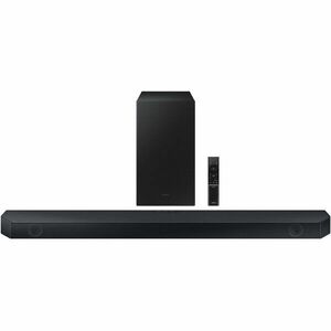 Soundbar Samsung HW-Q60C, 3.1, 340W, Bluetooth, Subwoofer Wireless, Dolby Atmos, Negru Titan imagine