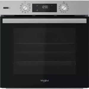 Cuptor incorporabil Whirlpool OMSR58CU1SX, Electric, Multifunctional, 71 l, Autocuratare catalitica, Display, Gatire aburi - Gentle Steam, Clasa A+, Inox imagine