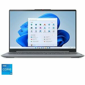 Laptop Lenovo IdeaPad Slim 3 15IAH8 cu procesor Intel® Core™ i5-12450H pana la 4.4 GHz, 15.6, Full HD, IPS, 16GB, 512GB SSD, Intel® UHD Graphics, Windows 11 Home, Arctic Grey imagine