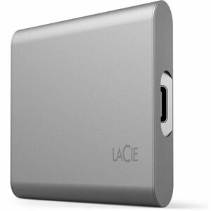 SSD Extern Lacie, 1TB, USB 3.2 Gen 2, Silver imagine