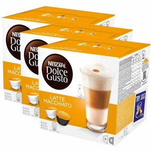 Set 3 x Capsule Nescafé Dolce Gusto Latte Macchiato, 48 capsule, 549.6g imagine