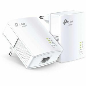 Adaptor TP-LINK, Powerline AV1000 1x1000Mbps, TL-PA7017 KIT, Alb imagine