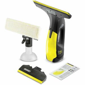 Aparat de curatat geamuri Karcher WV 2 Premium Black Edition, 100 ml, autonomie 35 minute, sticla pulverizator extra, negru/galben, 1.633-426.0 imagine