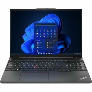 Laptop Lenovo ThinkPad E16 Gen 1 21JT003ERI, 16 inch 1920 x 1200, AMD Ryzen 7 7730U 5 C / 16 T, 2.0 GHz - 4.5 GHz, 20 MB cache, 24 GB DDR4, 1 TB SSD, AMD Radeon Graphics, Free DOS imagine