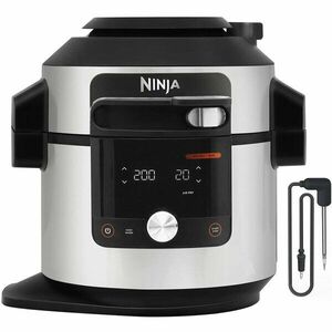 Multicooker 14 in 1 Ninja OL750EU, 1760 W, 7.5 l, 14 programe, Negru argintiu imagine