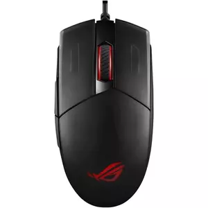 Mouse gaming ASUS ROG Strix Impact II, RGB, ambidextru, 6200 dpi, 5 butoane, iluminare Aura Sync, Negru imagine