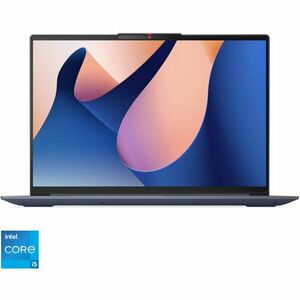 Laptop Lenovo IdeaPad Slim 5 16IAH8 cu procesor Intel® Core™ i5-12450H pana la 4.4 GHz, 16, WUXGA, IPS, 16GB, 1TB SSD, Intel® UHD Graphics, No OS, Abyss Blue imagine