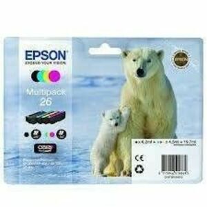 Epson Multipack 4-colours 26 Claria Premium Ink CMYK 1x6, 2ml + 3x4, 5ml imagine