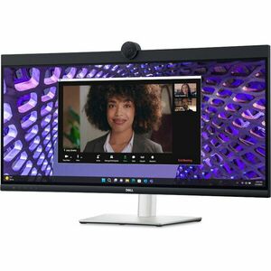 Monitor 34 inch LED Dell P3424WEB 3440 x 1440 pixeli, 60 Hz, 5 ms, Negru imagine