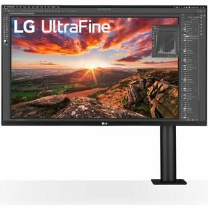 Monitor LED LG UltraFine Ergo 32UN880P-B 31.5 inch UHD IPS 5 ms 60 Hz USB-C HDR FreeSync imagine