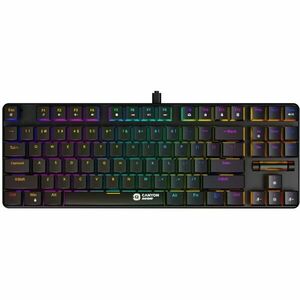 Tastatura Gaming Canyon GK-50 TKL Cometstrike RGB MX Red Linear Switch Mecanica imagine