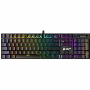 Tastatura Gaming Canyon GK-55 Cometstrike RGB MX Red Linear Switch Mecanica imagine