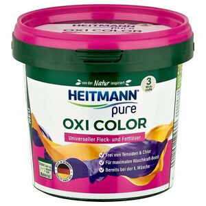 Pudra pentru indepartat pete Heitmann Pure Oxi Color, 500 g imagine