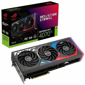 Placa video ROG Strix GeForce RTX 4070 Ti GAMING OC, 12GB GDDR6X, 192-bit imagine