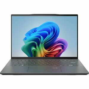 Ultrabook Acer 14.5'' Swift 14 AI SF14-11, WQXGA IPS 120Hz, Procesor Qualcomm Snapdragon X Plus X1P-64-100, 16GB LPDDR5X, 1TB SSD, Qualcomm Adreno, Win 11 Home (on ARM), Steel Gray imagine