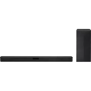 Soundbar LG SN4, 2.1, 300W, Bluetooth, Subwoofer Wireless, Dolby, negru imagine