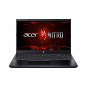 Laptop Acer Gaming 15.6'' Nitro V 15 ANV15-51, FHD IPS 144Hz, Procesor Intel® Core™ i5-13420H (12M Cache, up to 4.60 GHz), 16GB DDR5, 512GB SSD, GeForce RTX 2050 4GB, No OS, Obsidian Black imagine